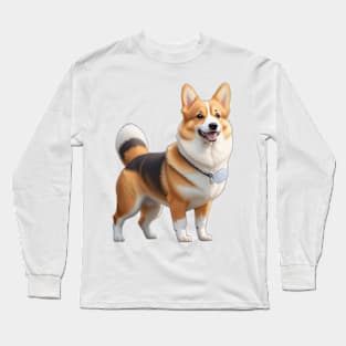 Pembroke Welsh Corgi Dog Long Sleeve T-Shirt